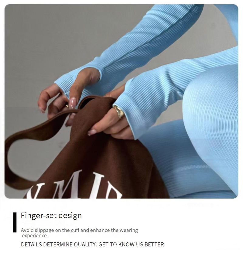 Seamless One-Piece Yoga Jumpsuit – Long Sleeve Full-Body Workout Suit (XS-XXXL, 11 Colors) – Moisture-Wicking & Sculpting For Gym & Pilates_voghion.com