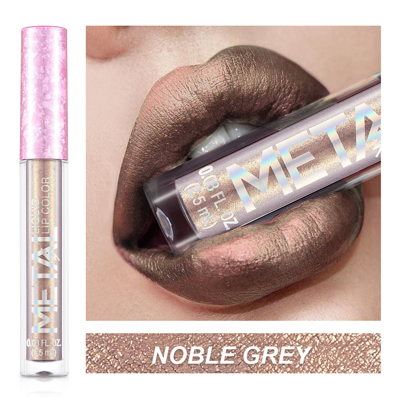Σετ 12 τεμαχίων Glitter Shimmer Lip Lipstick Σετ 12 τεμαχίων με λαμπερά, αδιάβροχα και πολύχρωμα lip gloss_voghion.com