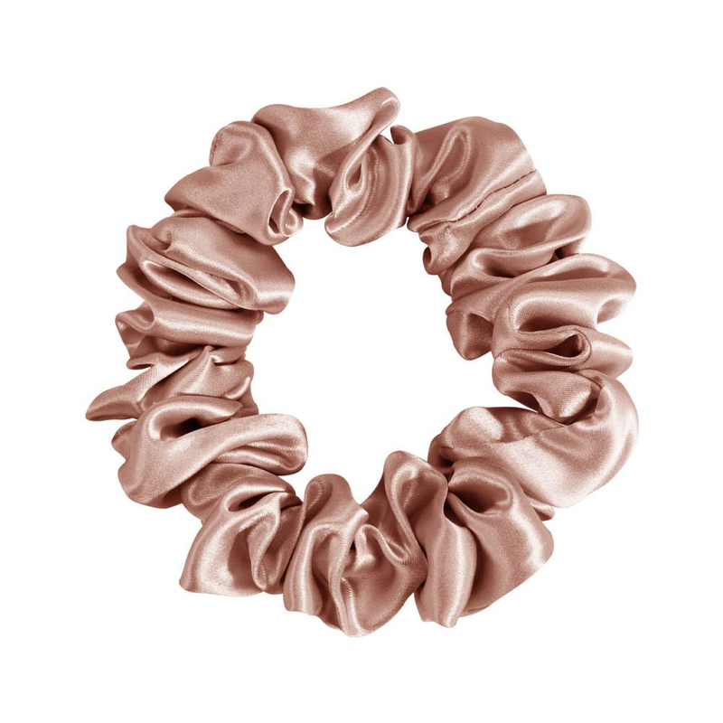 22 Momme 2.5cm Silk Scrunchie (Soft & Snag-Free Perfect For Hair Protection Minimalist & Boho Style Trendy Hair Accessory)_voghion.com
