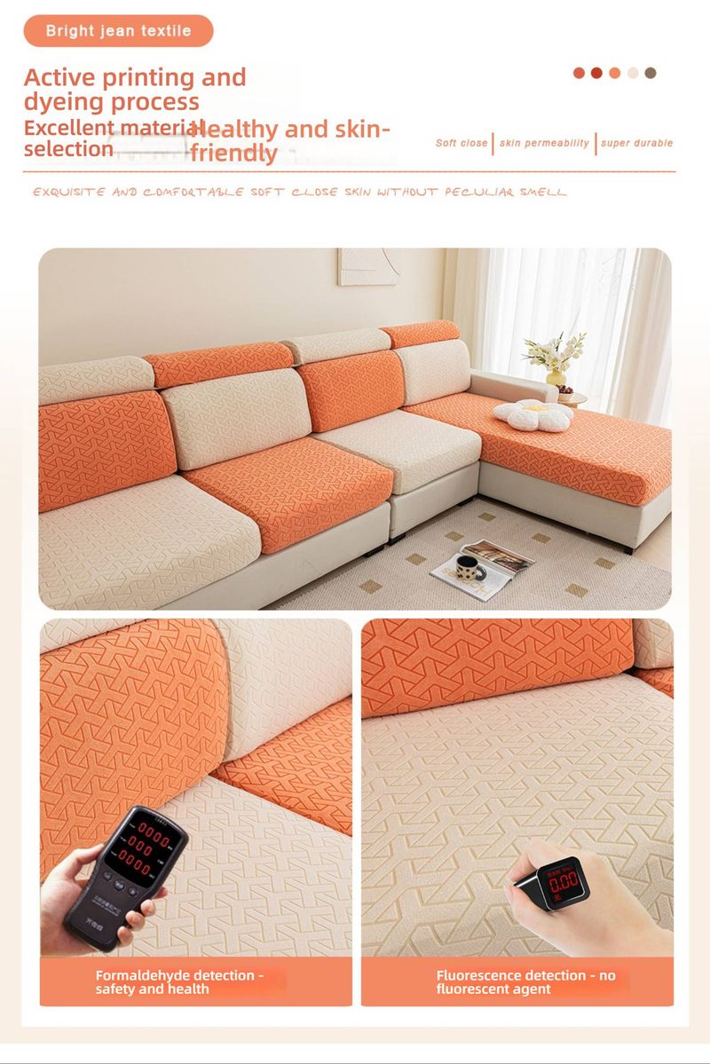 Minimalistischer Stretch-Sofabezug – Universell passend, staubdicht und weicher Stoffbezug für Ecksofas, Zweisitzer und Sessel (ganzjährig verwendbar)_voghion.com