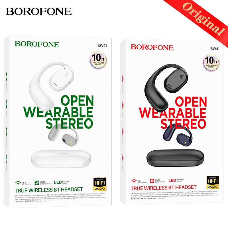 Music Festival BW41 New Open True Wireless Bluetooth Headphones for Sports, Running, Music, and Call_voghion.com