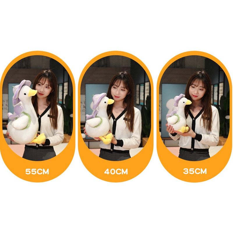 Plush Duck Cute Toy Stuffed Animal Doll Adorable And Exquisite Design For Kids Home Decor And_voghion.com