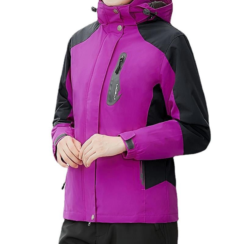 Giacca da uomo e da donna da coppia 2024, cappotto alla moda, tre in uno, foderato in pile, spesso, impermeabile, antivento, per esterni_voghion.com