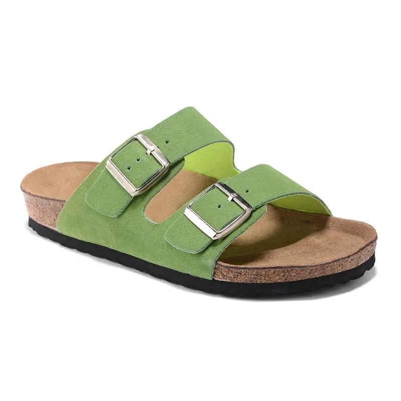 free Shipping Slippers Designer Sandals For Men Women Slides Shoes Sliders Suede Leather Sandal Flip Flops Slide Big_voghion.com