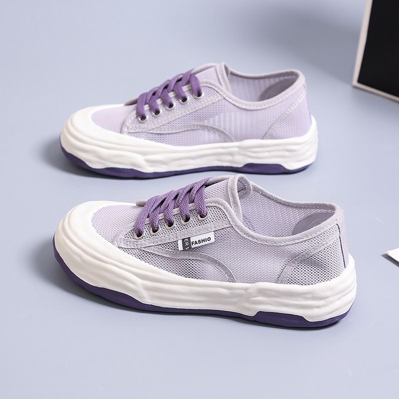 Chaussures d'été légères et respirantes pour femmes, style décontracté, en maille, avec semelle intérieure en tissu_voghion.com