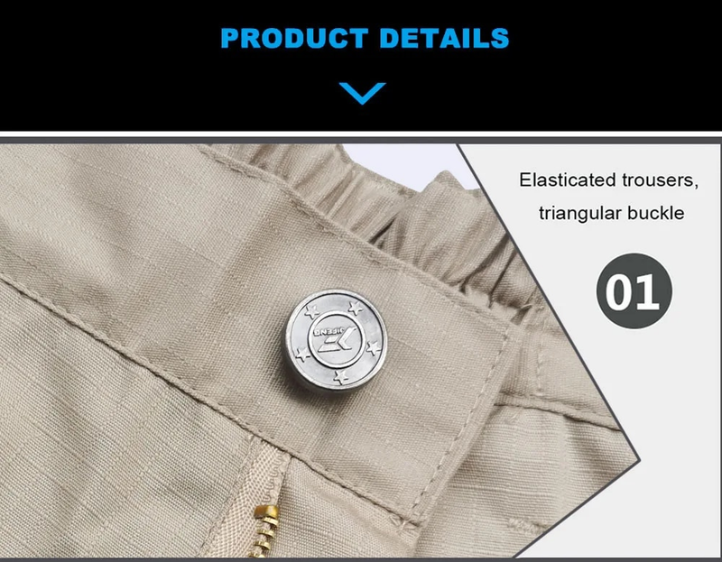 Nei Taktesch Hosen fir Männer mat verschiddenen Täsche-Elastizitéiten, Militär, Urban Pendler, Tacitcal Hosen, Männer, Slim Fat Cargo Hosen, 5XL_voghion.com