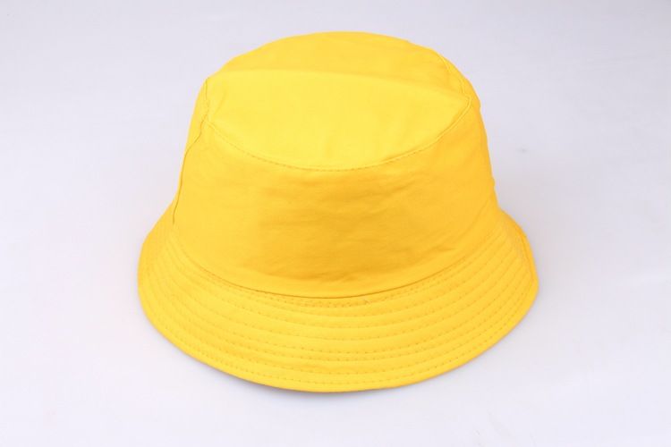 Unisex Personalisierter Fischerhut Beckenhut Modehut Flacher Visierhut Sonnenschutzhut Runder Hut aus reiner Baumwolle_voghion.com