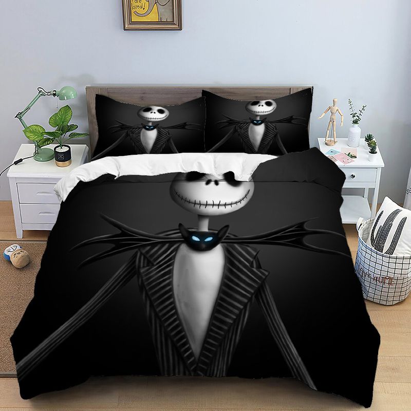 Three-piece set 3D DIY bedding, and bedding for the Night of Terror series_voghion.com