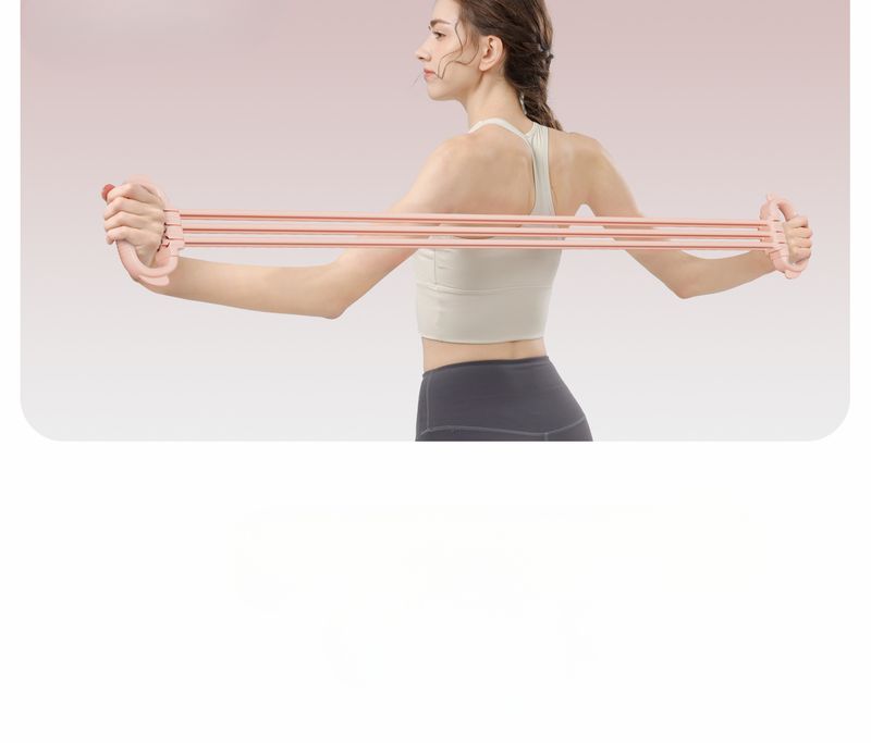 Resistance Band For Women, Adjustable Back Trainer, And Neck Stretching Elastic Band, Shoulder Opening, Beautiful Back,_voghion.com