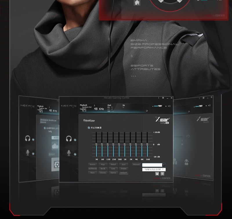Edifier G2 Professional Edition Gaming-Desktop-Computer Notebook USB-Kabel Headset_voghion.com