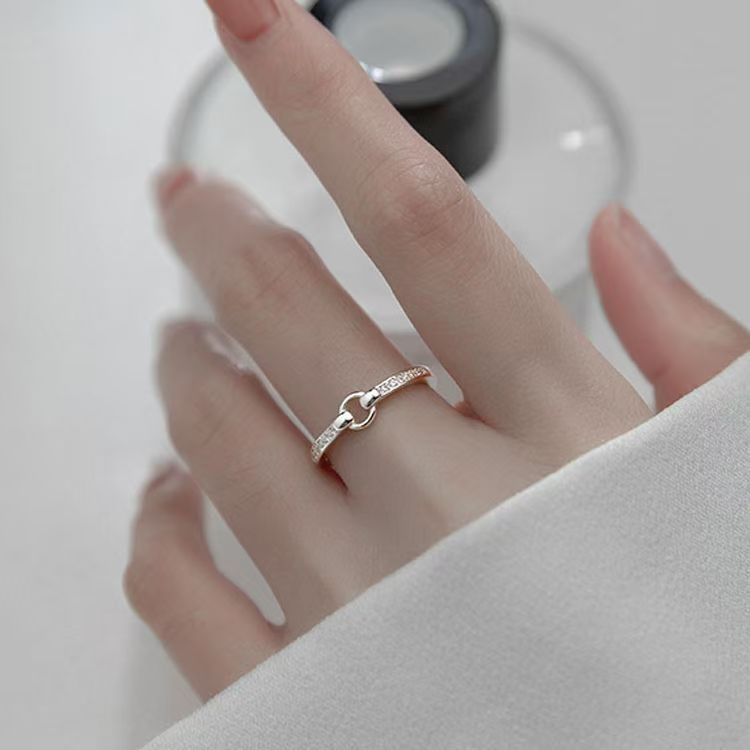 Circle Ring For Women, Ins Style, Non-Fading, Minimalist, High-End Feel, Niche Design, Student, High Appearance, Best_voghion.com