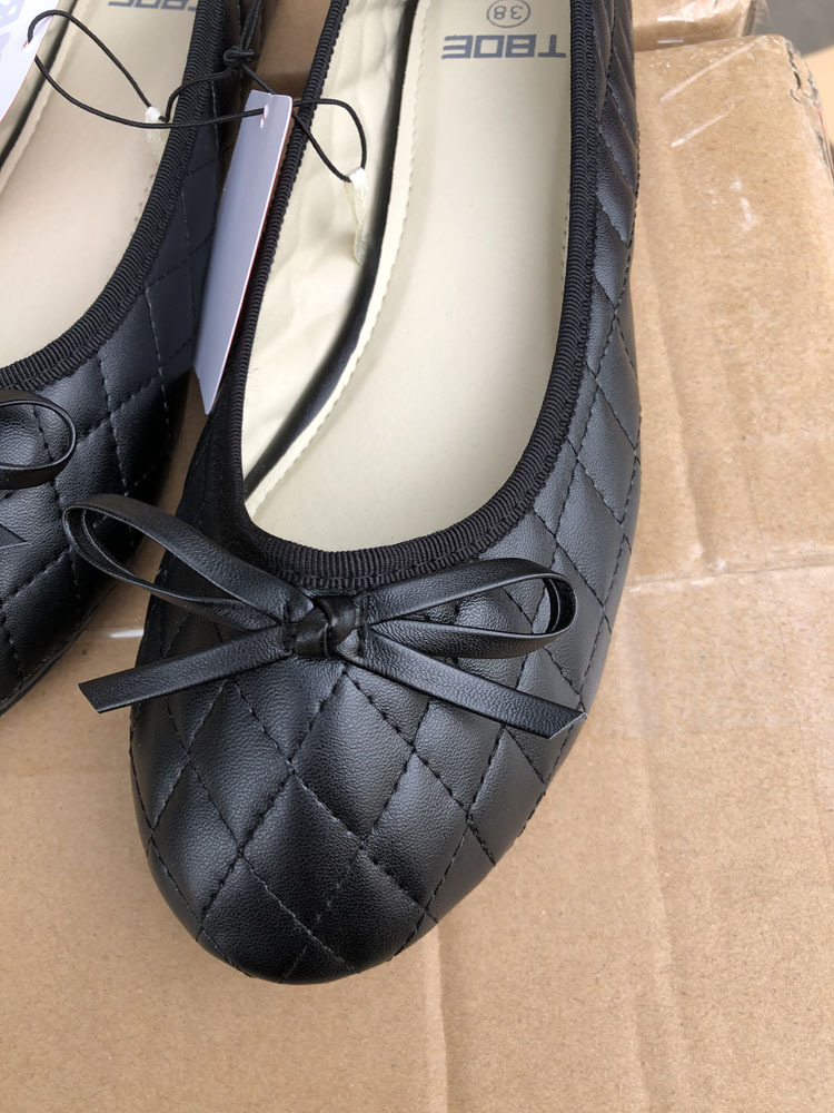 2024 Russische Single-Checked Fliege flache Schuhe für Damen Singles Live-Streaming in großen Größen_voghion.com