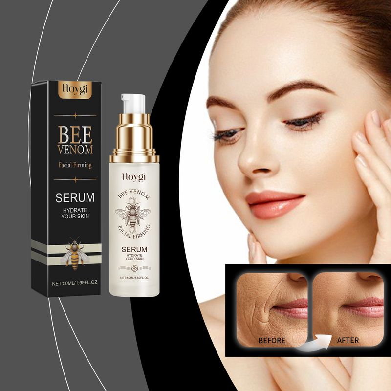 Hoygi Bee Venom Facial Essence, Hydrating, Moisturizing And Refreshing Collagen Firming Skin Care Essence_voghion.com