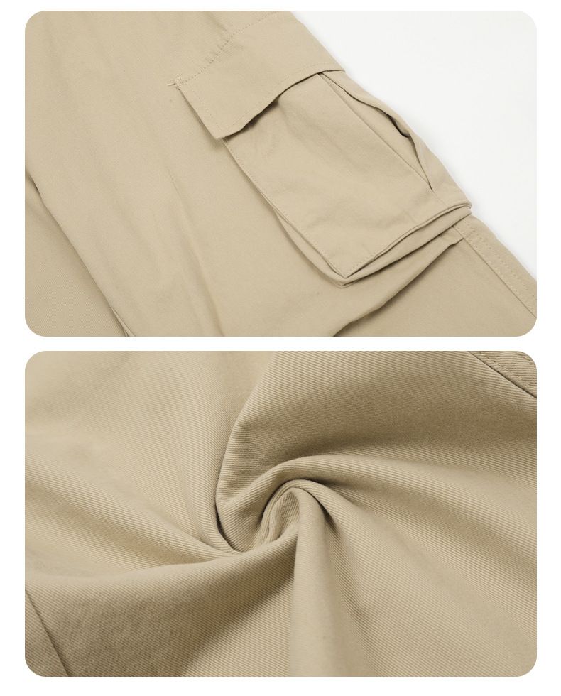 OREETA Slim Design Micro Pull Amerikaanse Herfst Losse en Veelzijdige High Street Werkbroek voor Dames_voghion.com