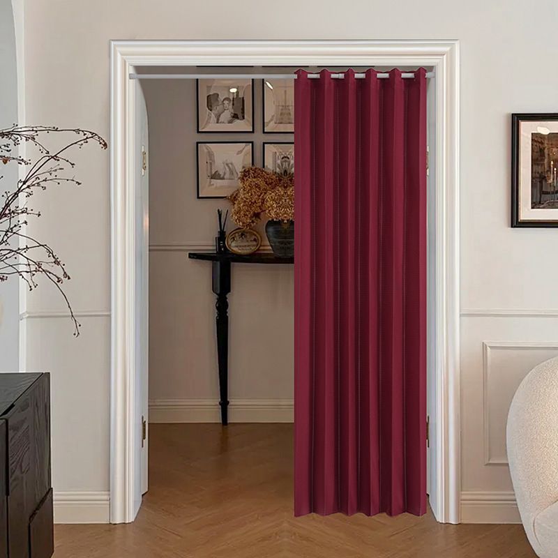 Foldable Room Divider Curtain With 12 Patterns - Floral, Animals & Solid Colors For Living Room, Bedroom - Lightweight Polyester No-Drill Hanging_voghion.com