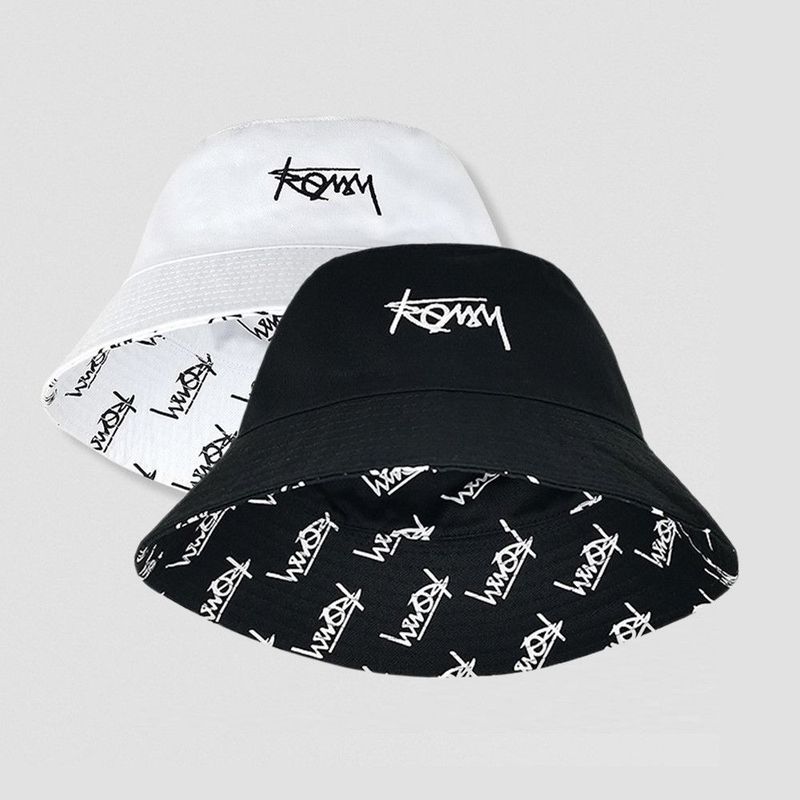 Fashion Foldable Unisex Cotton Bucket Outdoor Sunscreen Fisherman Beach Cap Sun Panama Hat Portable Spring Summer Accessory_voghion.com