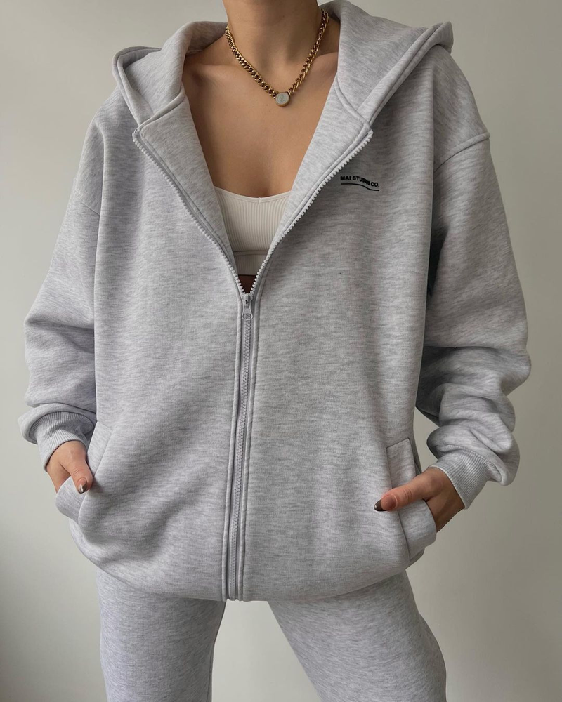Abbigliamento da donna Felpa in velluto a maniche lunghe Pantaloni Moda casual Tuta con cappuccio stampata per le donne_voghion.com