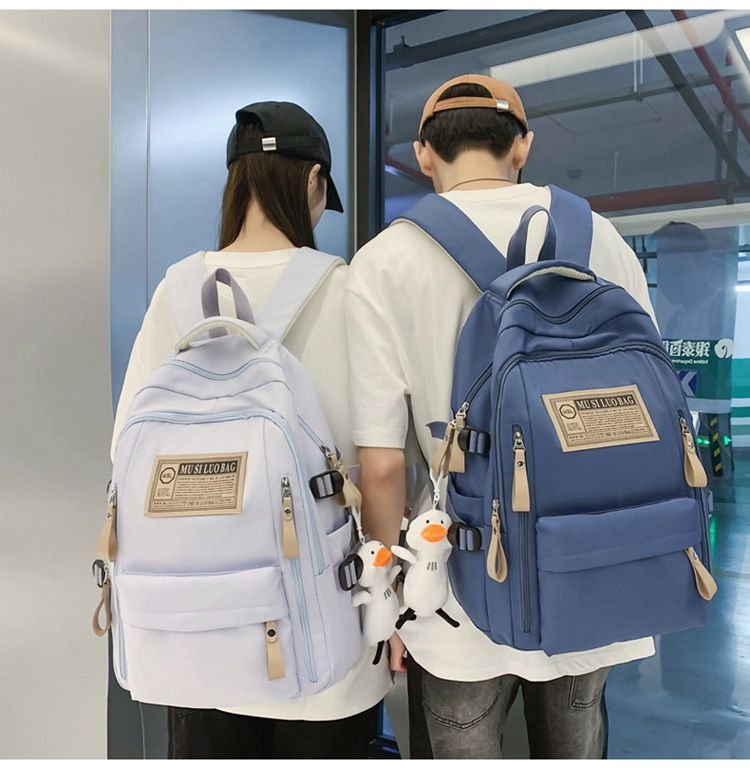 Zaino scolastico da uomo, grande capacità, per studenti, computer, zaino da scolaro, zaino per alleviare il peso delle ragazze_voghion.com