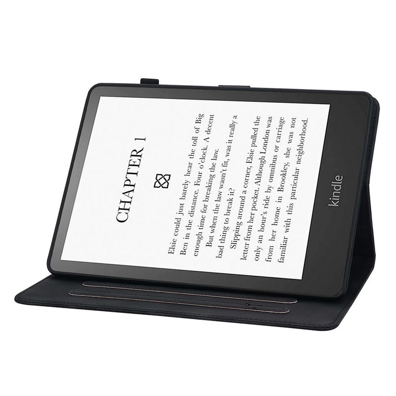 Tablet Case For Kindle Paperwhite 2024 12th Generation 7 Inch Model No. SA569P SA568B Leaher Soft Back Stand Wallet Flip Cover_voghion.com