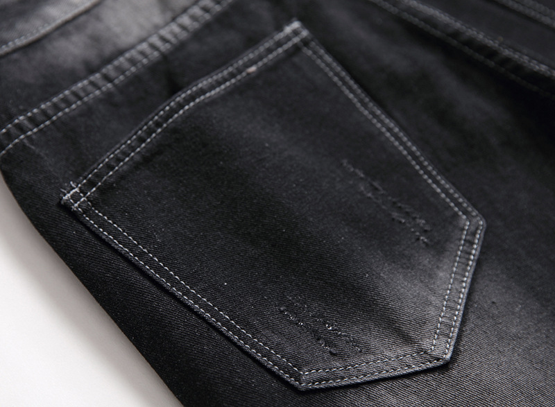 Abbigliamento uomo felpa con cappuccio a maniche lunghe jeans Jeans strappati set_voghion.com