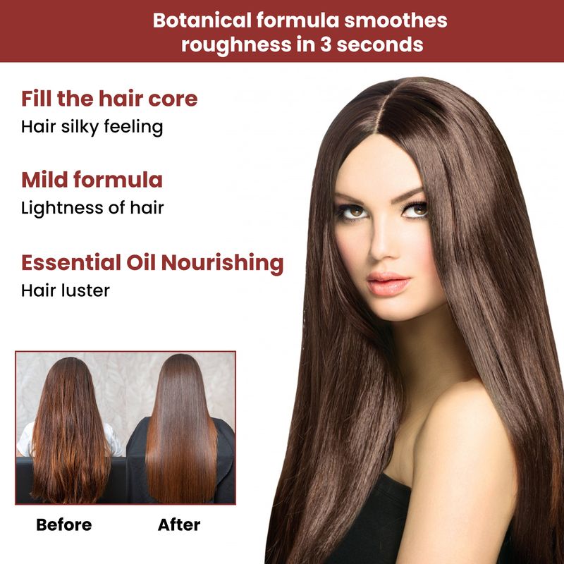 Leave-In Conditioner Shiny Nourishing Moisturizing Straightening Repair Dry Frizzy Improve Curly Hair Smoothing Products_voghion.com