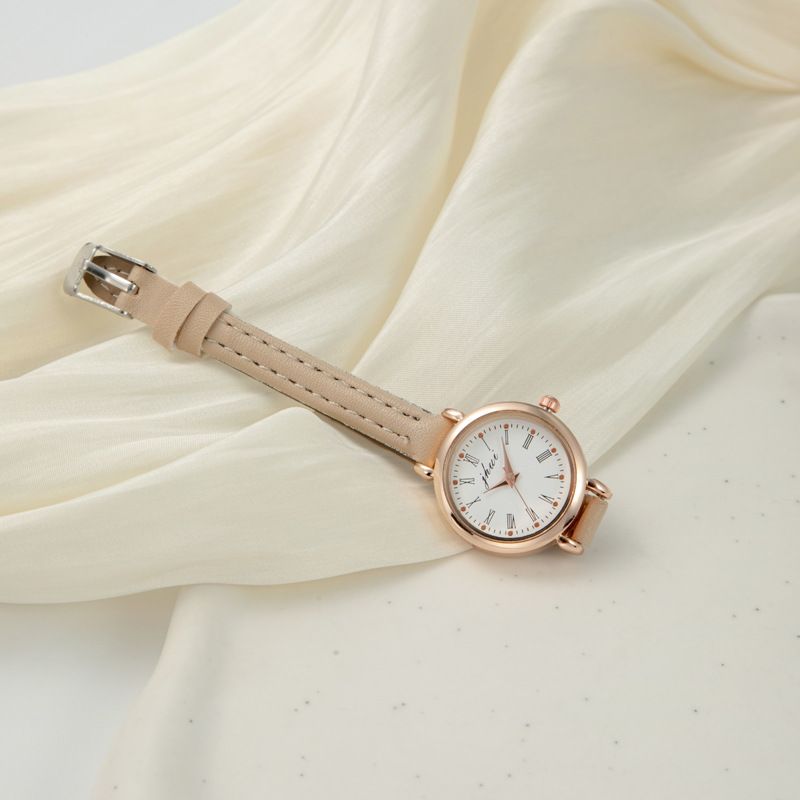 Orologio da donna al quarzo, elegante, semplice, con cinturino sottile e quadrante piccolo, di alta qualità, per spostamenti quotidiani, regalo casual per San Valentino e compleanno_voghion.com