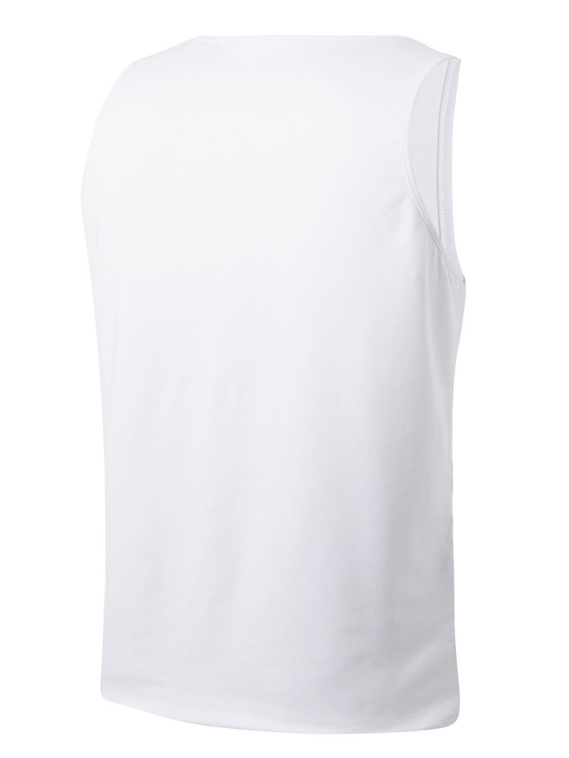 Chaleco deportivo holgado para hombre con costuras en contraste de colores para correr_voghion.com