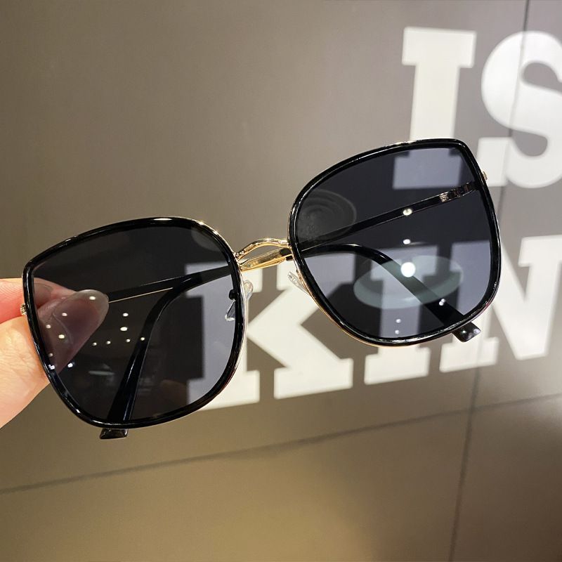 Sonnenbrillen Damen Sommer Neue Sonnenbrillen Sonnenschutzbrillen Zeigen Kleines Gesicht Rundes Gesicht Augen Sonnenbrille Großer Rahmen_voghion.com