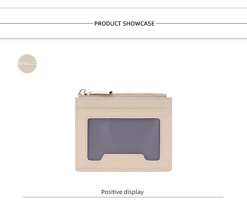 Passport Covers & Wallets New Ladies Card Holder Version Simple ID Card Holder Thin Bank Card Holder Coin Purse Wholesale_voghion.com