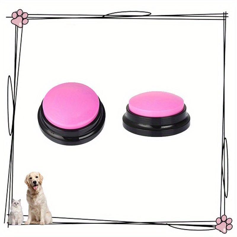 Bouton de dressage pour animaux de compagnie : enregistrez votre voix pour une communication facile avec votre chien_voghion.com