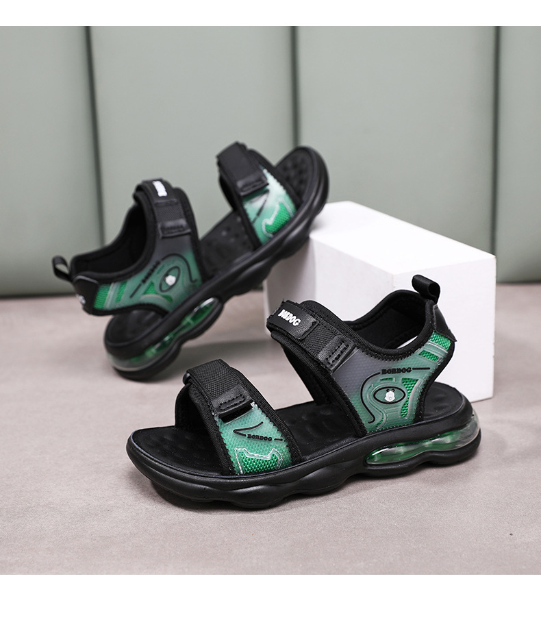 Mother&Kids Boys' shoes Summer light cushioned beach shoes for kids with soft soles open-toed sandals for kids_voghion.com