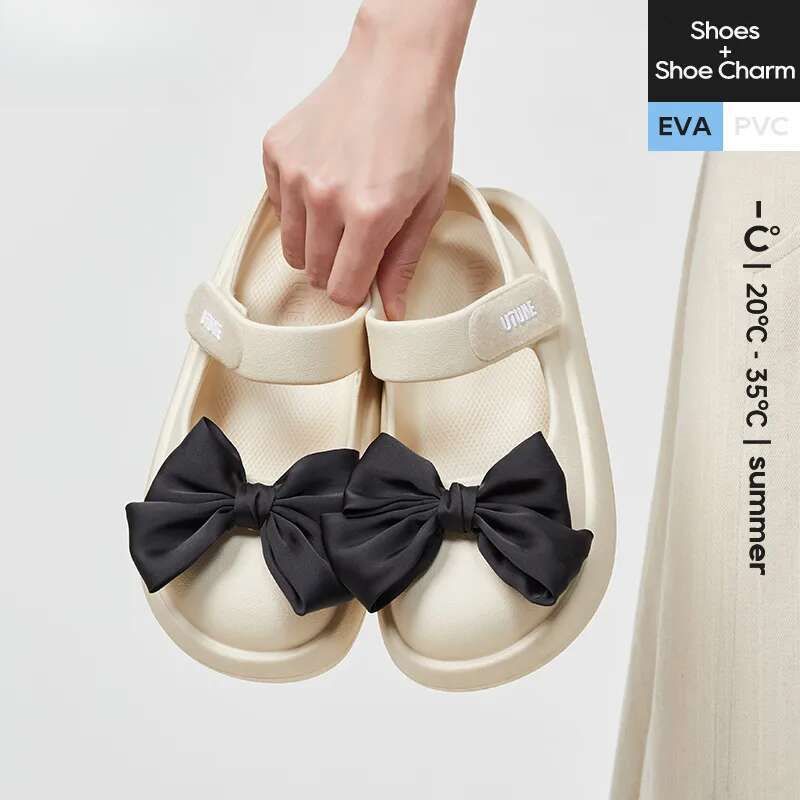 Sandali estivi da donna Mary Jane con gancio e passante, stile 2025, fai da te, con plateau, suola spessa, morbidi, scarpe da spiaggia per ragazze_voghion.com