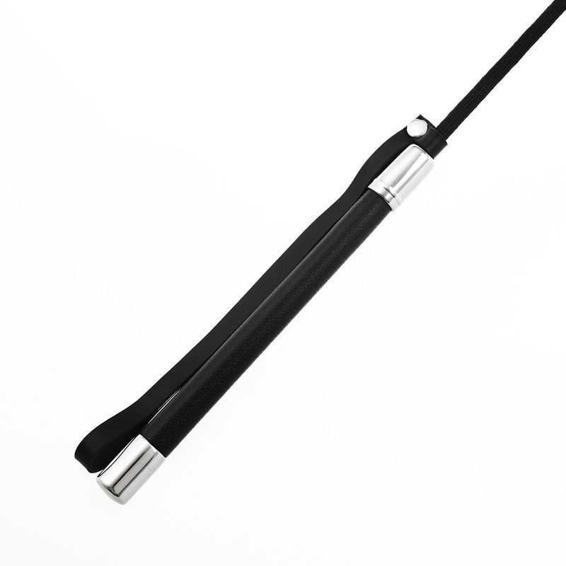 Sex Products SM Adult Products Couple Women Toys Spiked Leather Whip Black Handle Metal Racket Nails_voghion.com