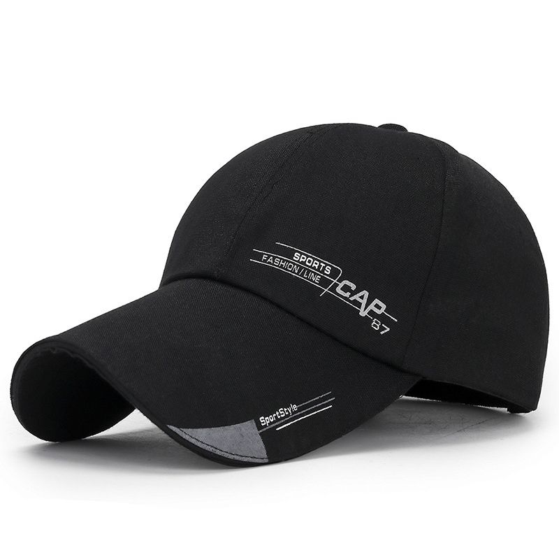 Uomo Per Pesce All'aperto Classico Linea Sport Colore Solido Sole Baseball Cap Primavera Estate Snapback Cappello_voghion.com