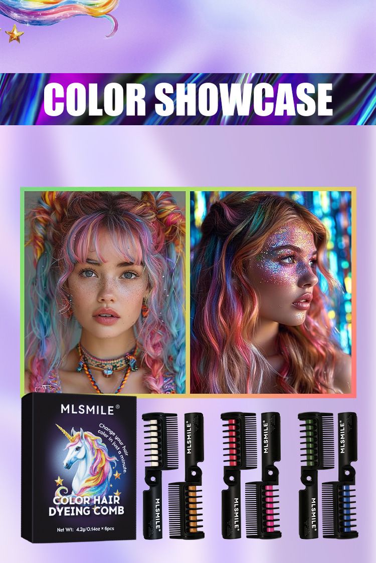 12 kleuren schitterende kamset haarverfcrème_voghion.com