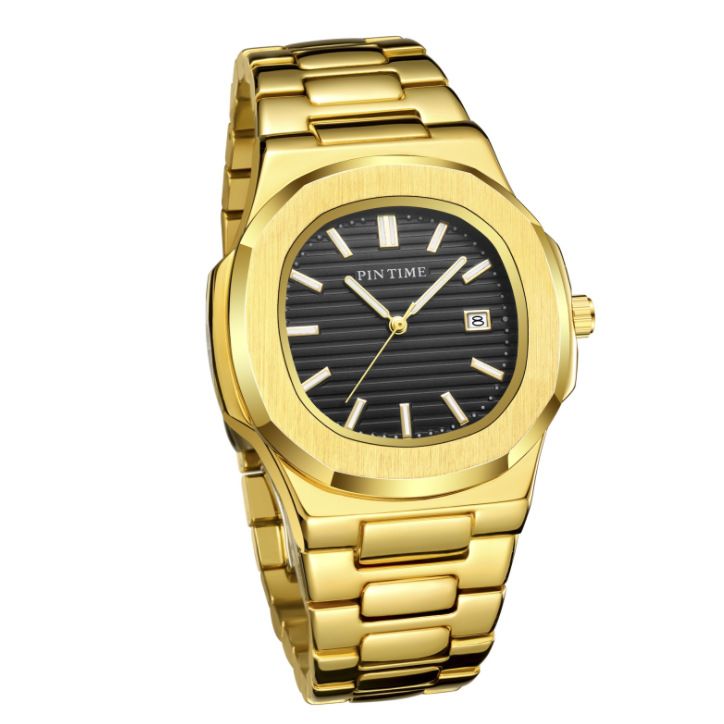 Orologio da uomo Live Parrot Business Casual con cinturino in acciaio in magazzino_voghion.com