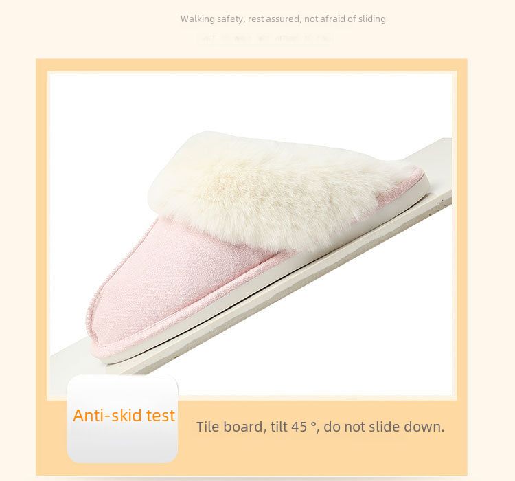 Grenzüberschreitender E-Commerce-Mao-Mund-Erhöhung Home Herren Damen Indoor und Outdoor Warm Cotton Hausschuhe Spot_voghion.com