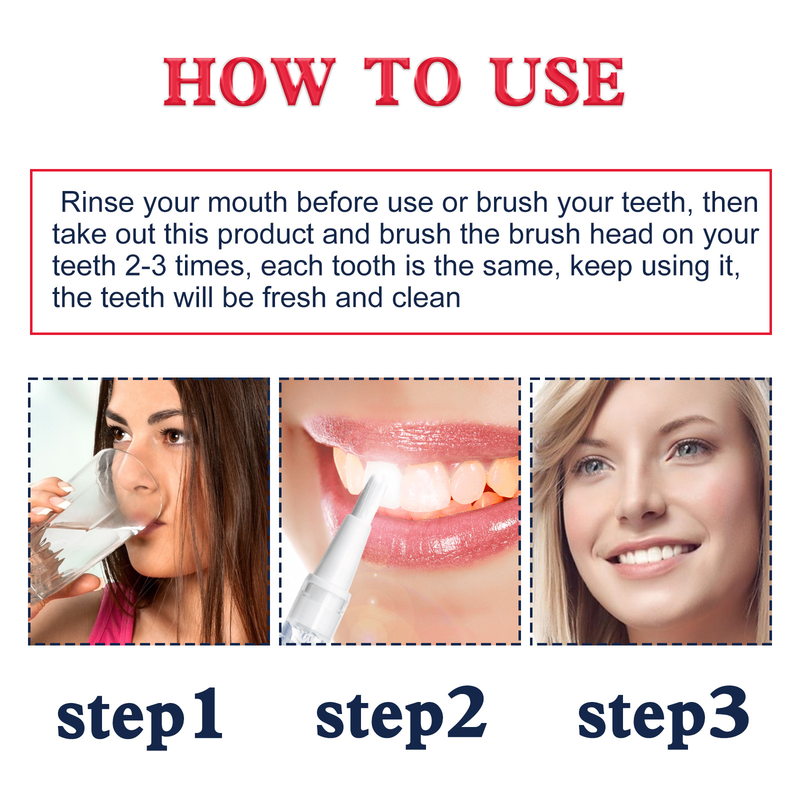 Tooth Whitening OUHOE essence Tooth Stain Removing Yellow Tooth Stain Refreshing Breath Cleaning Tooth Care essence_voghion.com