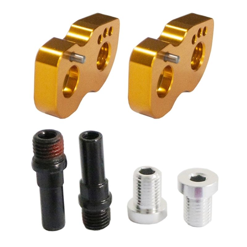 Folding Extension Adapter Set Bike Brake Extenders for Frame or Fork_voghion.com