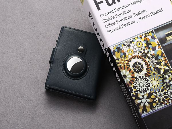 Muški kožni držač za kartice, automatski držač za kartice, novčanik, muški automatski držač za kartice, RFID antimagnetski, protiv krađe_voghion.com