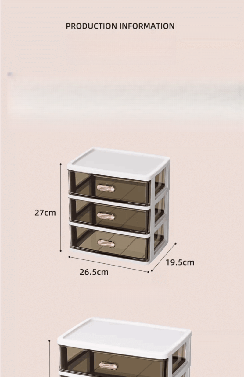 Schubladenbox Desktop-Büro Schreibtisch-Organizer Sonstiges Schreibwarenregal Studentenwohnheim Lagerbehälter_voghion.com