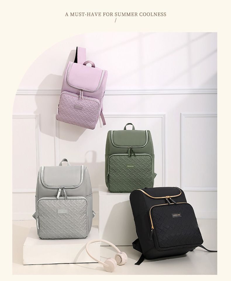 Ensemble de gadgets de cuisine, sac à dos anti-fuite, grande capacité, isolation, sac à bière froide, pique-nique, camping, extérieur, pack de glace_voghion.com