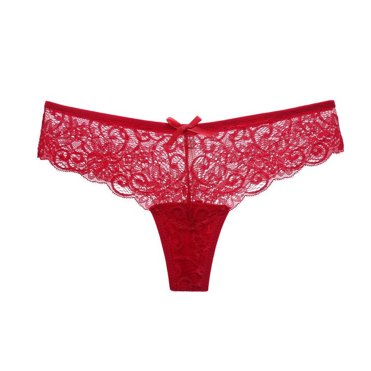 2025d Women's Lace Sexy T-Panties Seamless Low Waist Thong_voghion.com