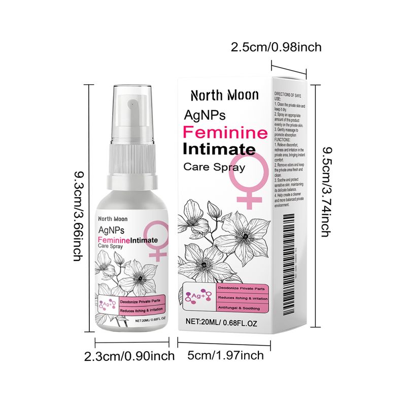 Sanftes NORTH MOON Cleansing Odor Female Körperpflegespray_voghion.com