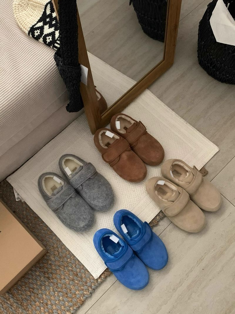 Mary Jane Damen 2025 Herbst/Winter Neue warme Loafer mit Baumwollfutter und dicker Sohle_voghion.com