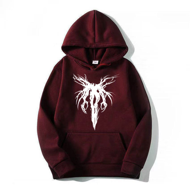 Ropa para hombre Sudadera oscura Sudadera con capucha para hombre y mujer Sudadera con capucha gótica Harajuku para parejas Sudadera con capucha deportiva informal de talla grande_voghion.com