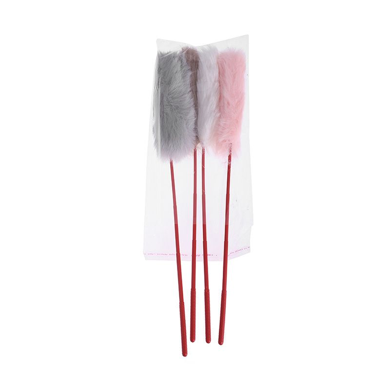 Hachi New Plush Strip Teaser Wand Pet Interactive Cat Toy_voghion.com