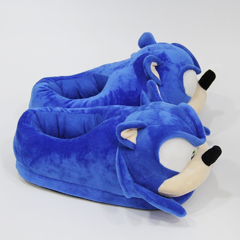 Pantofole di peluche di Cotton Hedgehog Sonic Home Furnishings_voghion.com