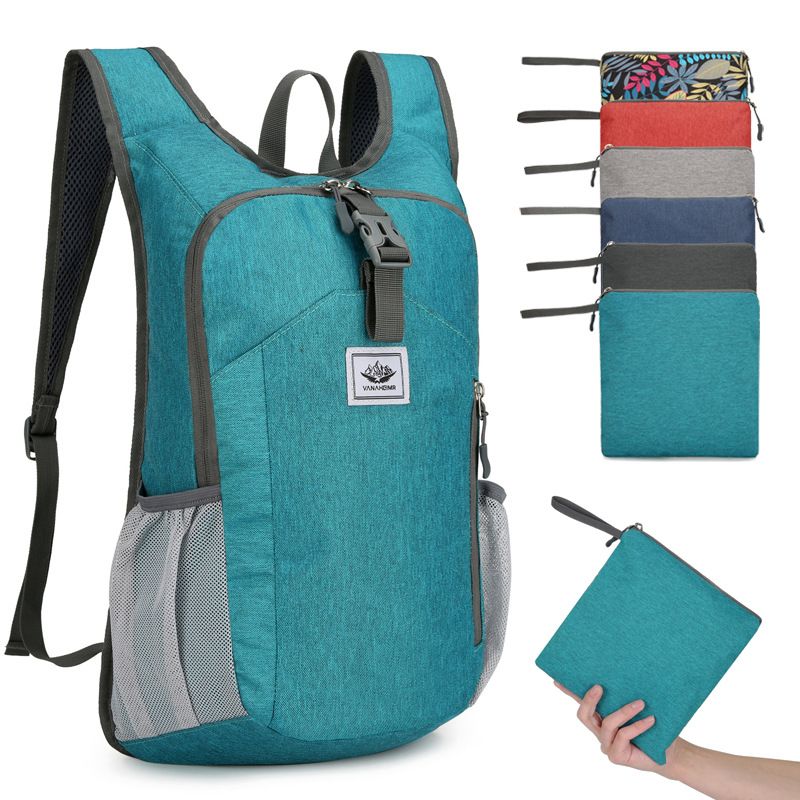 LazyZoom New Foldable Outdoor Nylon Leisure Sports Mountaineering Cycling Bag_voghion.com