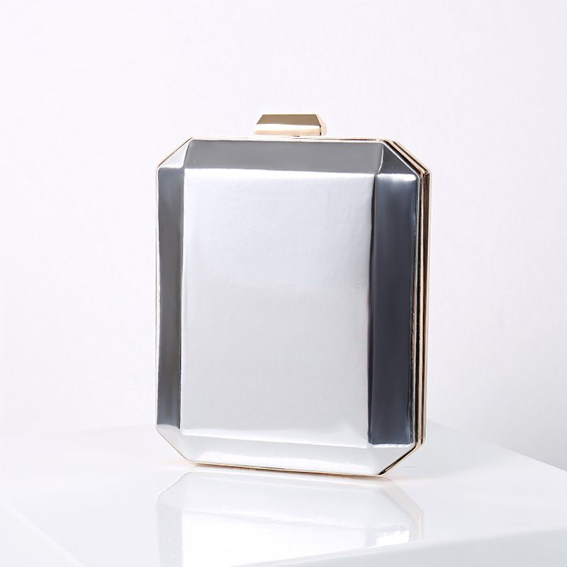 laser mirror dinner personalized banquet bag, fashion chain small square bag_voghion.com